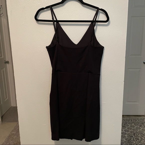 GB Gianni Bini Spaghetti Strap Black Dress L - Picture 3 of 4